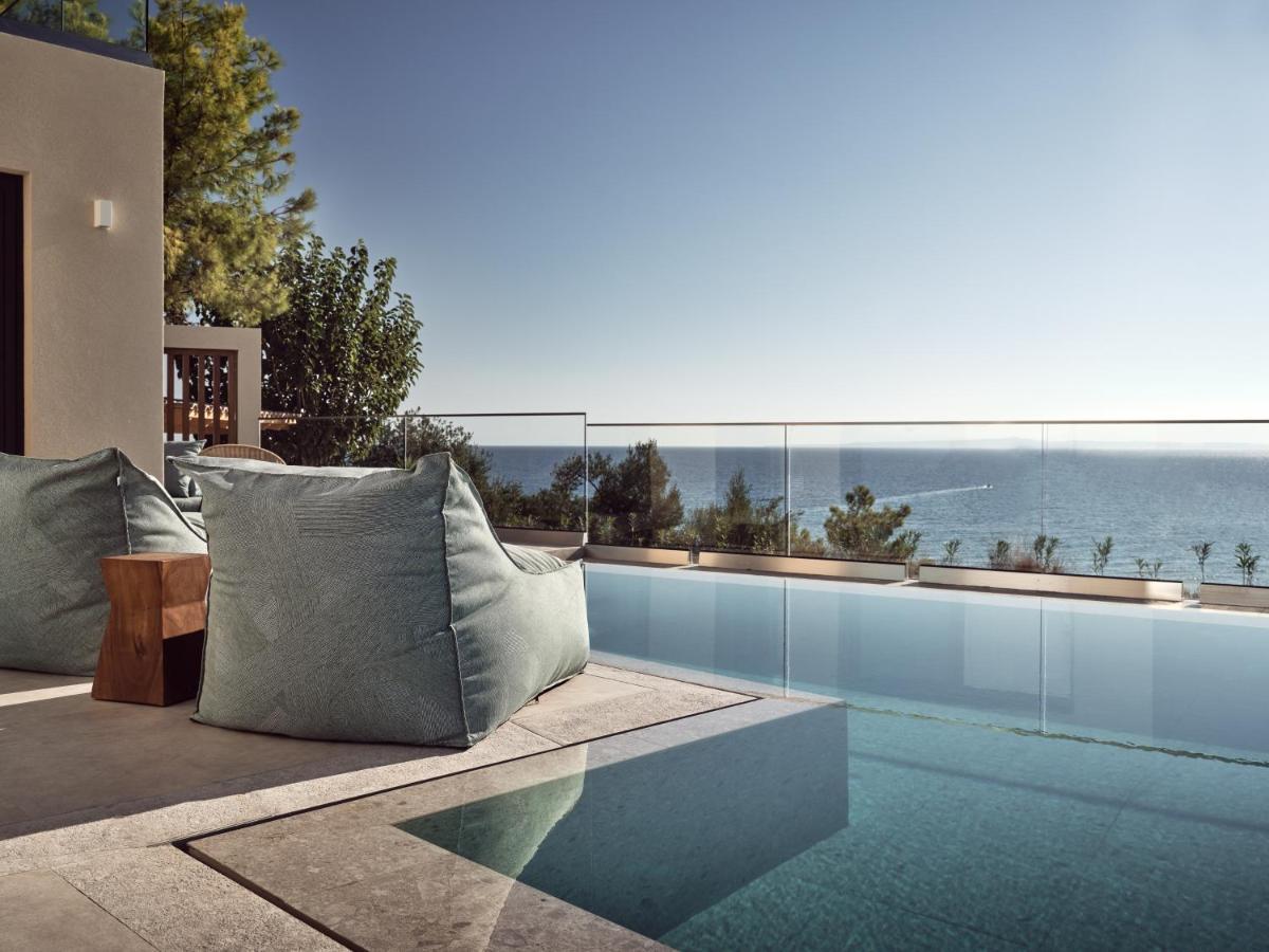 Uparati Villa - Hilltop Sea View Retreat تسيليفي المظهر الخارجي الصورة
